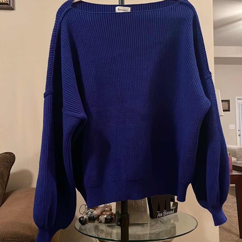 Navy Sweater